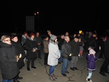 Blagoslov adventno-božičnega drevesa na Razkrižju 4